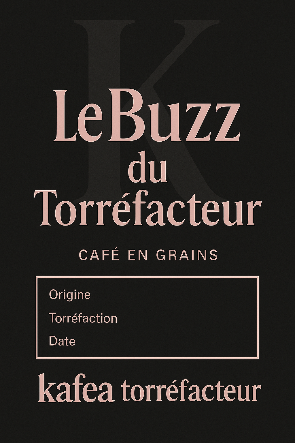 Le Buzz du torréfacteur 1 KG